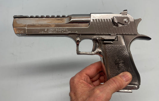 Reel Krome on PROP RUBBER GUN